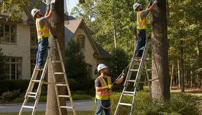 Deer deterrent service protecting Cleveland, OH trees and shrubs from browsing damage