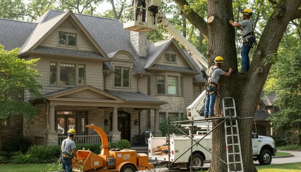 Cleveland, OH tree service team providing professional tree removal and trimming for local properties