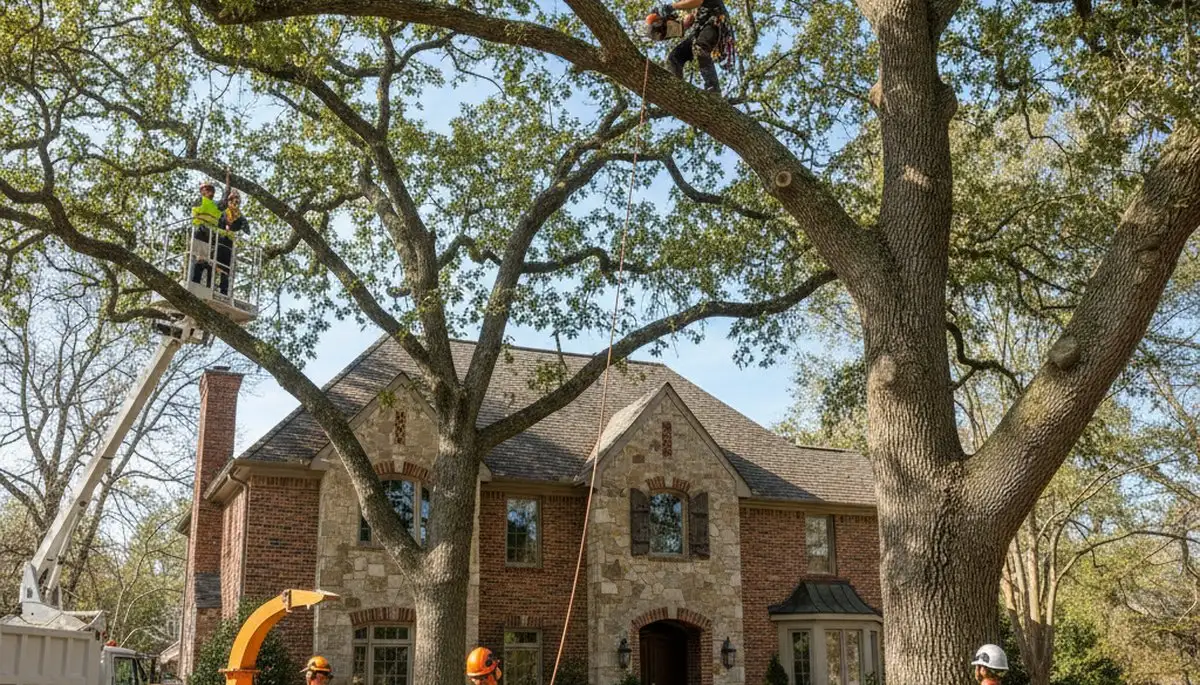 Cleveland, OH tree service crew providing professional tree trimming and removal services