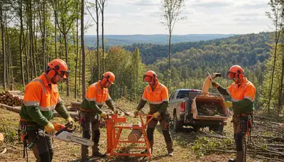 Woodlot management service in Cleveland, OH for healthier, safer wooded properties
